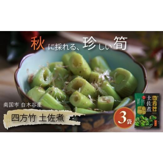 ふるさと納税 惣菜・レトルト 高知県 南国市 期間限定 国産 四方竹 土佐煮 200g × 3袋 (2026年11月〜発送) | 筍 たけのこ 竹の子 タケノコ 先行予約 珍味 煮…