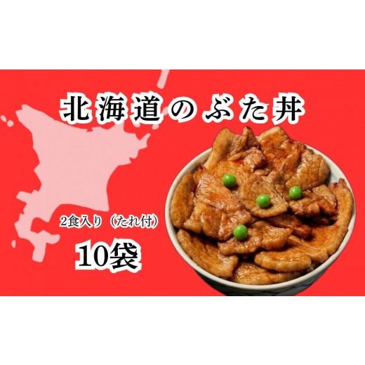 ふるさと納税 豚肉 炒め物 北海道 安平町 ホクレン 北海道 の ぶた丼 250g ( 2食入り ) × 10p