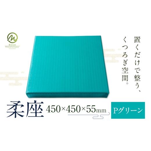 ふるさと納税 木工品・竹工品 鹿児島県 さつま町 柔座 1枚 Pグリーン 宮たたみ工場[60日以内に出荷予定(土日祝除く)]鹿児島県 さつま町 置き畳 たたみ タタ…