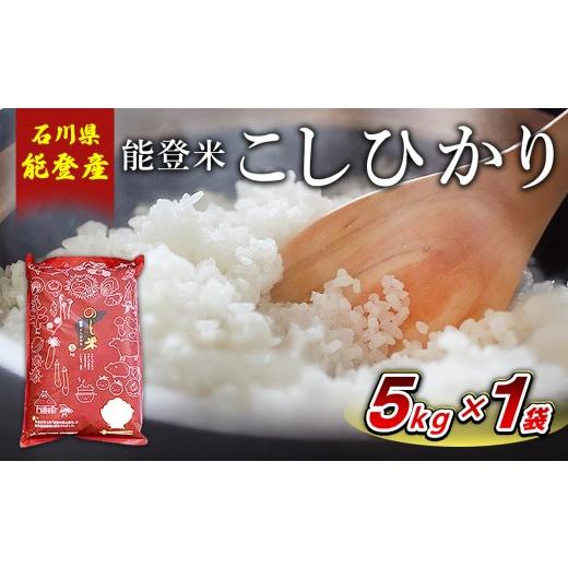 ふるさと納税 米 コシヒカリ 石川県 七尾市 令和7年産 能登米コシヒカリ 5kg×1袋 | 世界農業遺産に認定された『能登の里山里海』で育まれたお米 国産 石川…