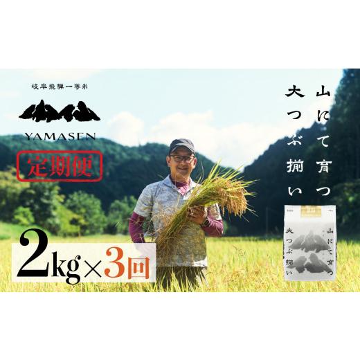 ふるさと納税 米 岐阜県 下呂市 新米先行予約 2026年産米 定期便 2kg×3回 (2026年10月から毎月発送)山仙(いのちの壱)すがたらいす 下呂市金山産 令和8年…