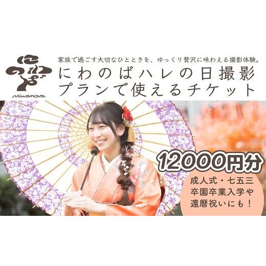 ふるさと納税 体験チケット 埼玉県 草加市 撮影 ハレの日撮影プラン チケット 選べる金額 12000円分 にわのば | にわのば 撮影 ハレの日撮影 成人式 七五三 入…