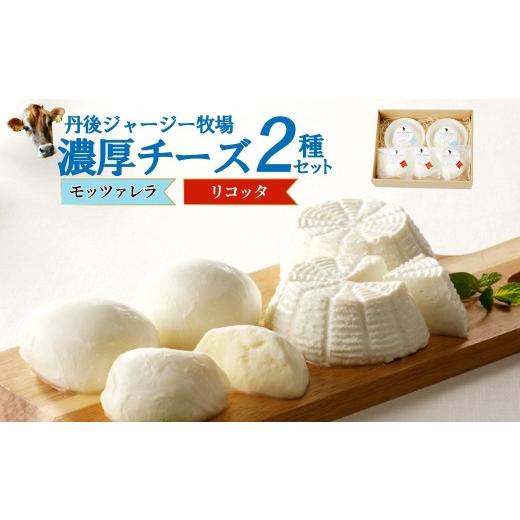 ふるさと納税 加工品等 チーズ 京都府 京丹後市 丹後ジャージー牧場の濃厚チーズ2種セット(モッツアレラ・リコッタ) 濃厚チーズセット 丹後ジャージー牧場 …