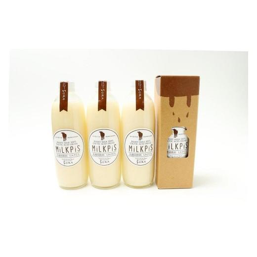 ふるさと納税 飲料類 乳飲料 京都府 京丹後市 ジャージーミルクピス(500ml×4本セット)化粧箱入 ミルクピス 乳製品 丹後ジャージー牧場 ミルク工房そら ジャー…