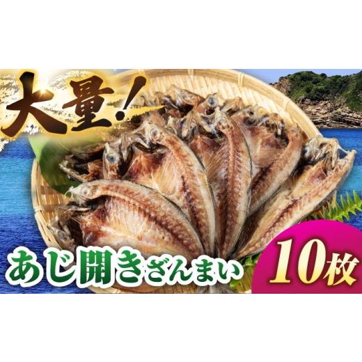 ふるさと納税 干物 アジ 長崎県 壱岐市 あじ開きざんまい 約100g×10枚[壱岐市] 馬渡水産 アジ あじの開き アジの開き ひもの 干物 朝食 冷凍配送 JAQ034 10…