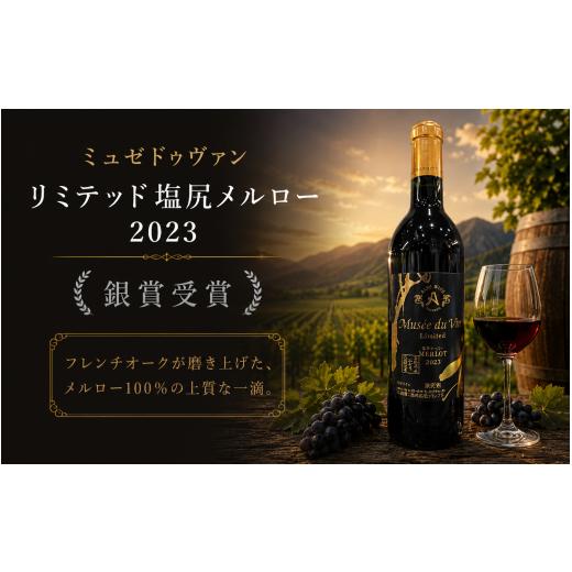ふるさと納税 ワイン 赤ワイン 長野県 塩尻市 チョイス限定 アルプス ミュゼドゥヴァン リミテッド塩尻メルロー2023 銀賞受賞ワイン | ワイン わいん チョイ…