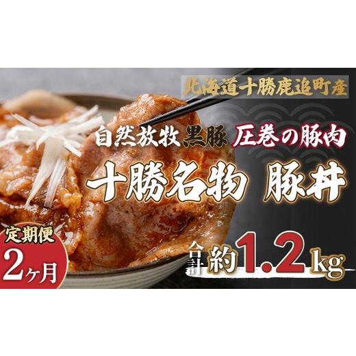 ふるさと納税 豚肉 ロース 北海道 鹿追町 定期2ヶ月 鹿追産 自然放牧黒豚 圧巻の豚肉 十勝名物 豚丼 ふるさと納税 人気 おすすめ ランキング 黒豚 豚 豚肉 黒…