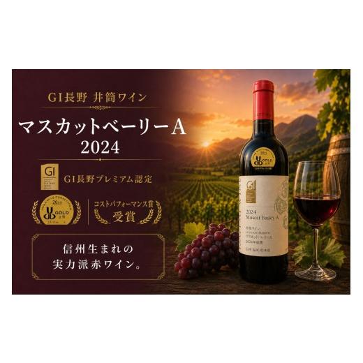 ふるさと納税 ワイン 赤ワイン 長野県 塩尻市 チョイス限定 ~GI長野プレミアム認定品~ 井筒ワイン マスカット・ベーリーA 2024 金賞受賞ワイン | ワイン わ…