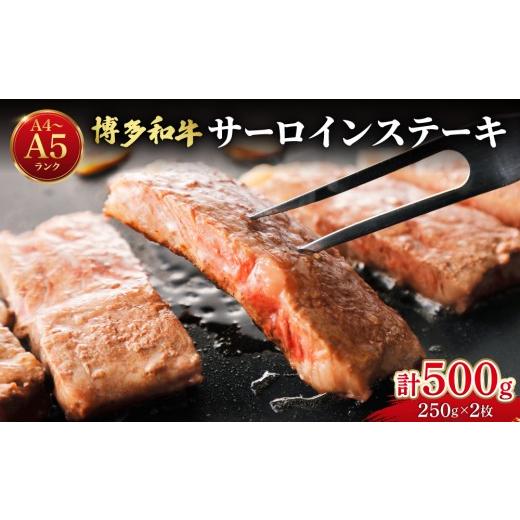 ふるさと納税 牛肉 サーロイン 福岡県 那珂川市 博多和牛 牛肉 サーロイン ステーキ 500g(250g×2) 通常配送