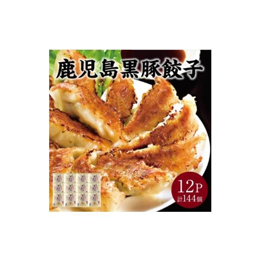 ふるさと納税 餃子 鹿児島県 南九州市 鹿児島黒豚餃子12P(計144個) 1728765