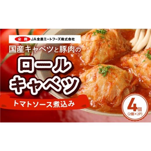 ふるさと納税 加工品等 レトルト 愛知県 小牧市 国産キャベツと豚肉のロールキャベツ(2P入り)