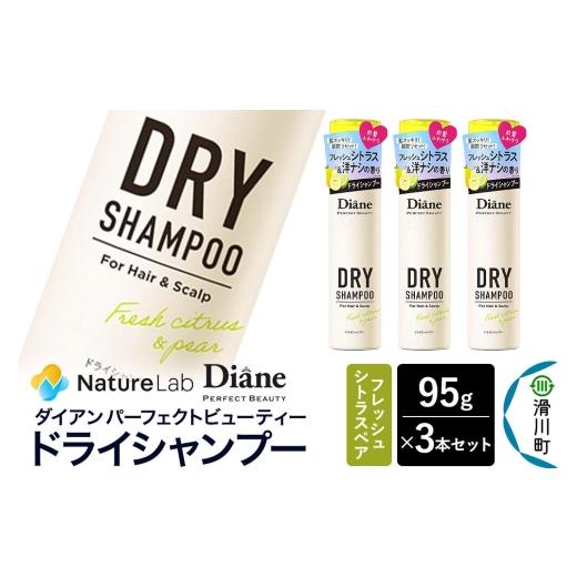 ふるさと納税 雑貨・日用品 埼玉県 滑川町 Diane ダイアン パーフェクトビューティー ドライシャンプー フレッシュシトラスペア 95g×3個セット Diane ダイア…