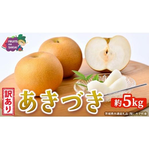 ふるさと納税 梨 茨城県 つくばみらい市 訳あり あきづき 約5kg 2026年10月より発送開始 (茨城県共通返礼品 梨 :大子町産) ご家庭用 フルーツ なし ナシ …
