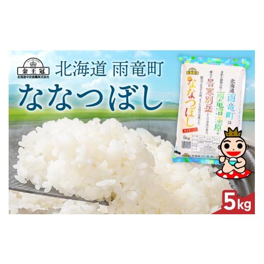 ふるさと納税 米 北海道 雨竜町 令和7年産 金王冠 精米 雨竜町ななつぼし 5kg 北海道 おにぎり お弁当 特A おいしい R7U013-001 5kg