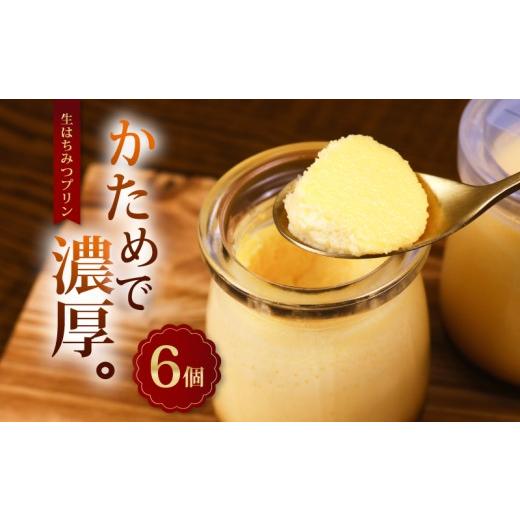 ふるさと納税 菓子 プリン 滋賀県 彦根市 生はちみつプリン 6個 プリン ぷりん スイーツ デザート 洋菓子 蜂蜜 はちみつ 国産はちみつ 希少 贈り物 ギフト 滋…