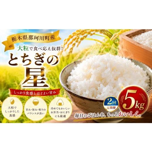 ふるさと納税 米 栃木県 那珂川町 定期2回 新米 お米 とちぎの星 5kg | 先行予約 令和8年度産 ふるさと納税 お米 ご飯 精米 白米 栃木県 那珂川町 送料無料 …