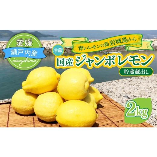 ふるさと納税 みかん・柑橘類 レモン 愛媛県 上島町 配送エリア:北海道・沖縄・離島以外 青いレモンの島 貯蔵蔵出しジャンボレモン 2kg 冷蔵でお届け レモ…