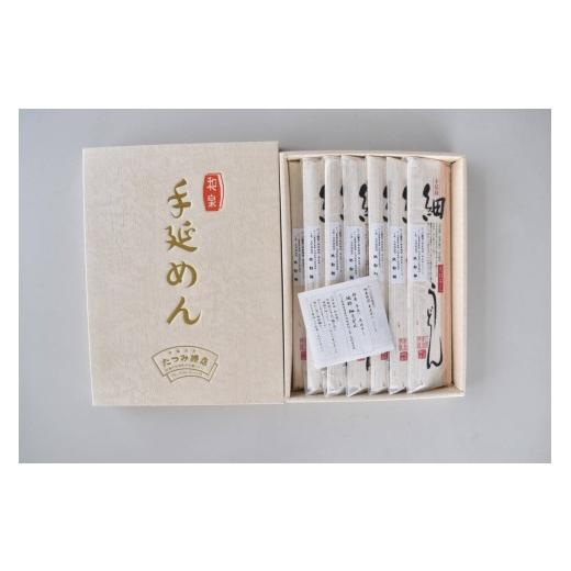 ふるさと納税 うどん 生・半生めん 愛知県 武豊町 細うどんセット│饂飩 乾麺 保存食 和食