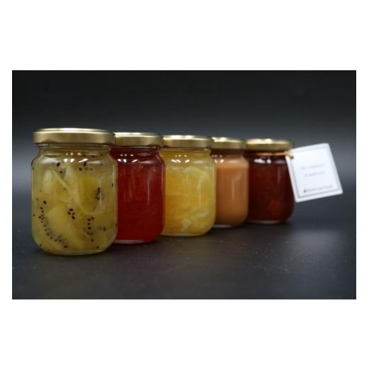 ふるさと納税 缶詰・瓶詰 ソース 神奈川県 藤沢市 ジャム 5個 詰め合わせ Jam じゃむ 湘南ゴールド いちご キウイレモン コンフィチュール 果物 くだもの 濃厚…
