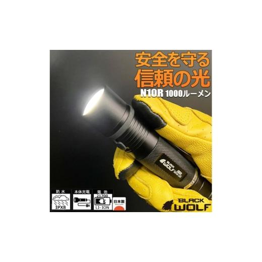 ふるさと納税 雑貨・日用品 福岡県 福岡市 LEDフラッシュライト N10R USB Type-C充電対応