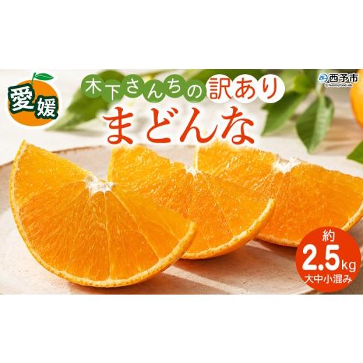 ふるさと納税 果物類 みかん 愛媛県 西予市 紅まどんなと同品種 木下さんちのまどんな 訳あり 約2.5kg 『2026年12月に順次出荷』愛媛果試第28号 柑橘類 みかん…