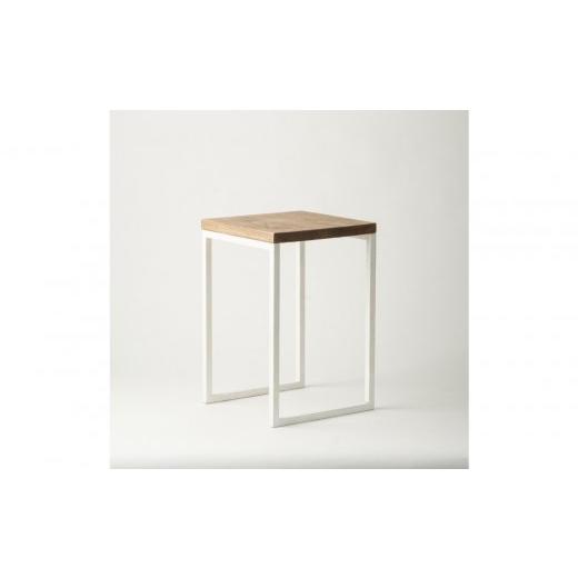 ふるさと納税 家具 香川県 高松市 マキヅ家具 槙塚鉄工所 Mashikaku stool 白