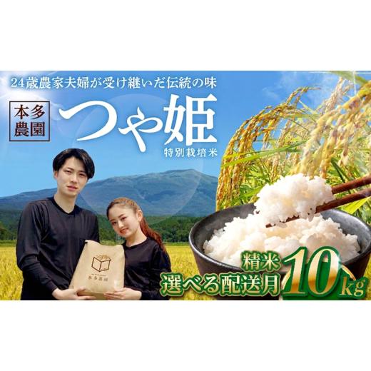 ふるさと納税 米 つや姫 山形県 酒田市 10月下旬配送/特別栽培米 つや姫 10kg 精米 令和8年産 白米 ブランド米 ごはん ご飯 農家直送 東北 山形県 酒田市 庄…