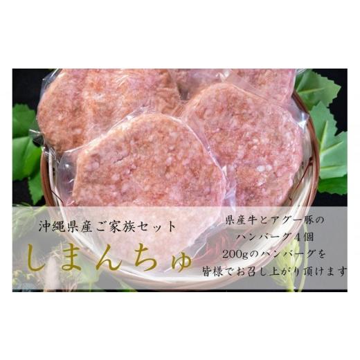 ふるさと納税 肉 ハンバーグ 沖縄県 那覇市 しまんちゅセット(ハンバーグ200g×4個)