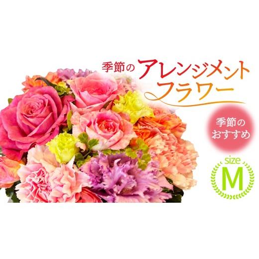 ふるさと納税 雑貨・日用品 花 茨城県 城里町 季節 の フラワーアレンジメント M 花 お花 季節の花 生花 記念日 誕生日 自宅用 インテリア 部屋飾り 装飾 贈答…