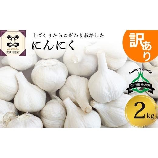 ふるさと納税 野菜類 薬味 青森県 五所川原市 先行受付 8月中旬より順次発送 にんにく 訳あり 青森県産 にんにく 2kg (1kg×2) | ホワイト六片 大蒜 ニンニ…