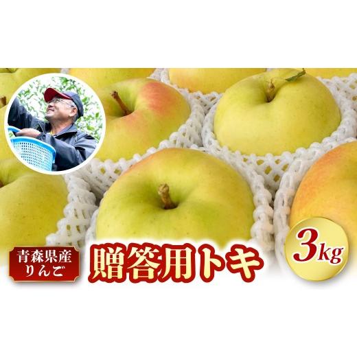 ふるさと納税 りんご 青森県 五所川原市 先行受付 10月中旬以降順次発送 りんご トキ 3kg 程度 [ 贈答 ] 青森県産 農家直送 とき 贈答 プレゼント 林檎 リ…