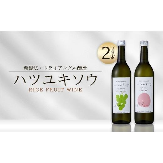 ふるさと納税 お酒 福島県 喜多方市 ハツユキソウ グレープ・ピーチ セット
