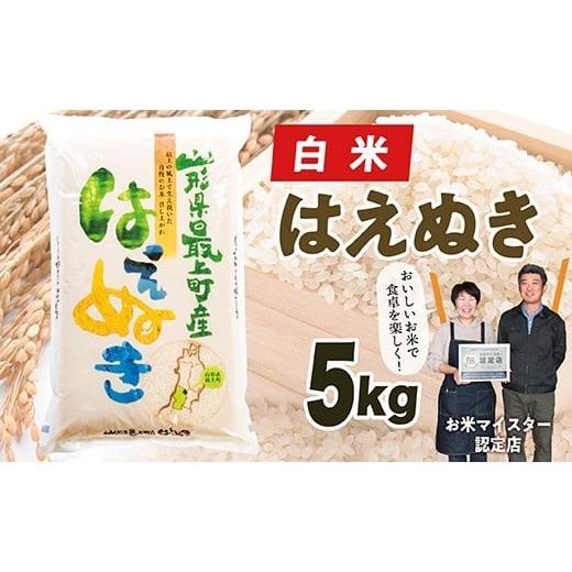 ふるさと納税 米 はえぬき 山形県 最上町 令和8年産予約 山形県産はえぬき5kg