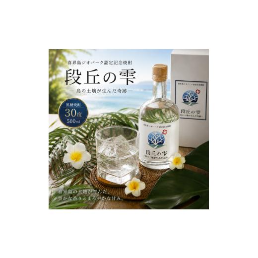 ふるさと納税 焼酎 黒糖 鹿児島県 喜界町 黒糖焼酎 段丘の雫 500ml 朝日酒造