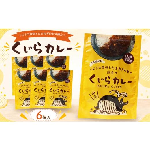 ふるさと納税 加工品等 レトルト 山口県 下関市 くじらカレー 180g×6個入 カレー レトルトカレー 中辛 海鮮 魚介 鯨 ヒゲ鯨 惣菜 簡単調理 温めるだけ 湯煎 …