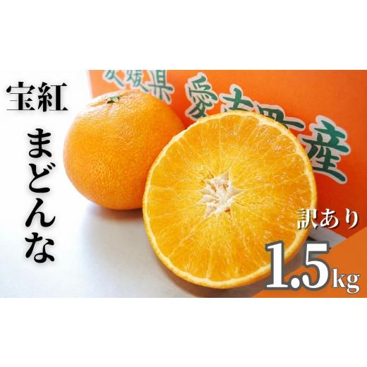 ふるさと納税 みかん・柑橘類 愛媛県 愛南町 先行予約 訳あり 宝紅 まどんな 愛果 試28号 約1.5kg 約8玉 吉本農園 減農薬 除草剤不使用 有機肥料使用 果物 マ…