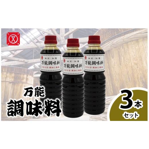 ふるさと納税 調味料・油 たれ 愛知県 武豊町 万能調味料 3本セット│たれ 調味料 和食