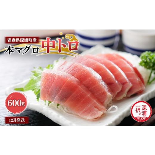 ふるさと納税 マグロ 青森県 深浦町 青森県深浦町産 天然本マグロ 中トロ 600g 200g×3 冷凍柵 深浦マグロ 刺身 海鮮 鮪 まぐろ fu-0015-016_12 12月発送 600g…