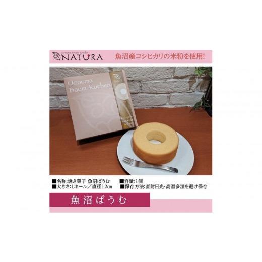 ふるさと納税 焼菓子・チョコレート バウムクーヘン 新潟県 南魚沼市 焼き菓子 洋菓子 魚沼ばうむ 1個 プレーン バウムクーヘン
