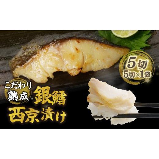 ふるさと納税 漬魚(味噌・粕等) 粕漬け 静岡県 沼津市 銀鱈 西京漬け 計5切 銀だら 銀ダラ 鱈 たら 真空 パック グリル 焼魚 焼き魚 ごはんのお供 おかず お…