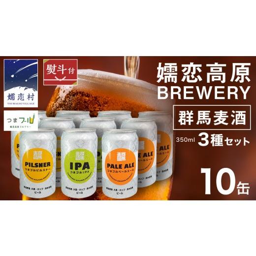 ふるさと納税 ビール 地ビール 群馬県 嬬恋村 のし対応 群馬麦酒10缶セット ビール クラフトビール 嬬恋高原ブルワリー 350ml 10缶 飲み比べ IPA セット ギフ…