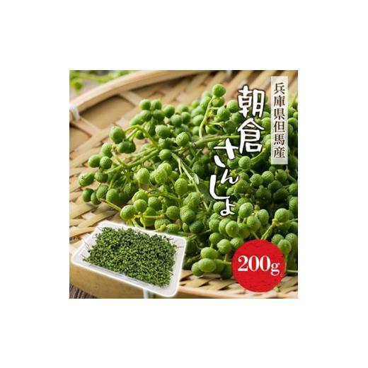 ふるさと納税 野菜類 兵庫県 養父市 2027年先行予約5月下旬〜発送 朝倉さんしょ 200g 生 実山椒 クール便冷蔵 兵庫県産 直送 1746873