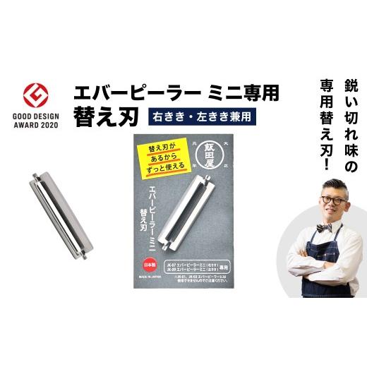 ふるさと納税 雑貨・日用品 岐阜県 関市 エバーピーラーミニ替え刃/飯田屋 エバーピーラーミニ右きき用、ミニ左きき用共通替刃 ふわふわ キッチン用品 調理器…