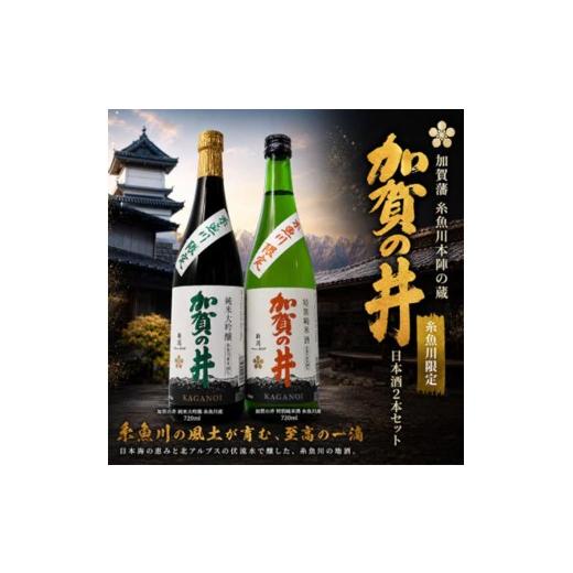 ふるさと納税 日本酒 純米大吟醸酒 新潟県 糸魚川市 加賀の井 純米大吟醸と特別純米酒 糸魚川産の2本セット(720ml×2本) 日本酒 地酒 新潟 糸魚川 720ml