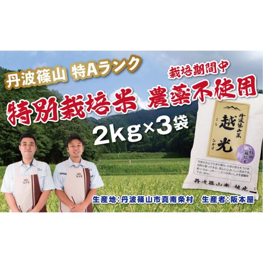 ふるさと納税 米 コシヒカリ 兵庫県 丹波篠山市 新米予約 令和8年産[スピード出荷] 特Aランク 農薬完全不使用 丹波篠山産 特別栽培米 コシヒカリ 小分け 2k…