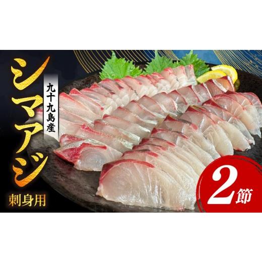 ふるさと納税 旬の鮮魚等 長崎県 佐世保市 産地直送 厳選 シマアジ フィーレ (2節) 刺身 下処理済み 大人気 高級 魚 新鮮 フィーレ 九十九島産 縞鯵 冷凍 海…