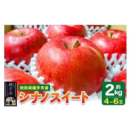 ふるさと納税 りんご 秋田県 横手市 先行受付 10月下旬より発送 りんご シナノスイート 約2kg(4〜6玉) 先行予約 りんご シナノスイート 林檎 アップル 赤 …