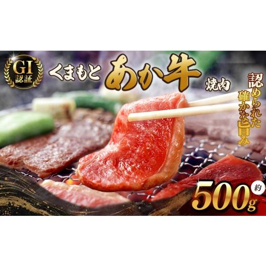 ふるさと納税 牛肉 焼肉・バーベキュー 熊本県 和水町 GI あか牛 焼肉 500g | 熊本県 熊本 くまもと 和水町 なごみまち なごみ 牛肉 肉 あか牛 赤牛 肥後 GI …