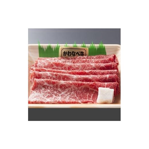 ふるさと納税 牛肉 すき焼き 鹿児島県 南九州市 かわなべ牛 モモスライス 約500g 1761740