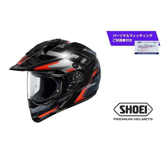 ふるさと納税 スポーツ・アウトドア 岩手県 一関市 SHOEI ヘルメット HORNET ADV INVIGORATE TC-1 (RED/BLACK) XLサイズ パーソナルフィッティングご利用券付…